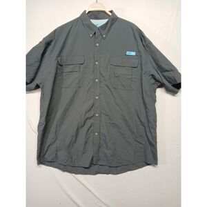 Mens Size 3XL Fishing Short Sleeve Shirt TUNA Outdoors Vented